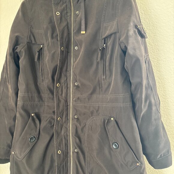 1 Madison Expedition | Women's Full-Zip Faux Fur Hooded Jacket - SIZE SMALL - Picture 3 of 7